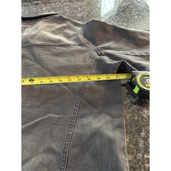 TY-LR Denim Jacket. Grey Was Size 26 Large - Picture 5 of 7
